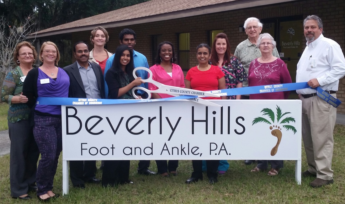 Ribbon Cutting Ceremony, December 1, 2014 with the Citrus County Chamber of Commerce!